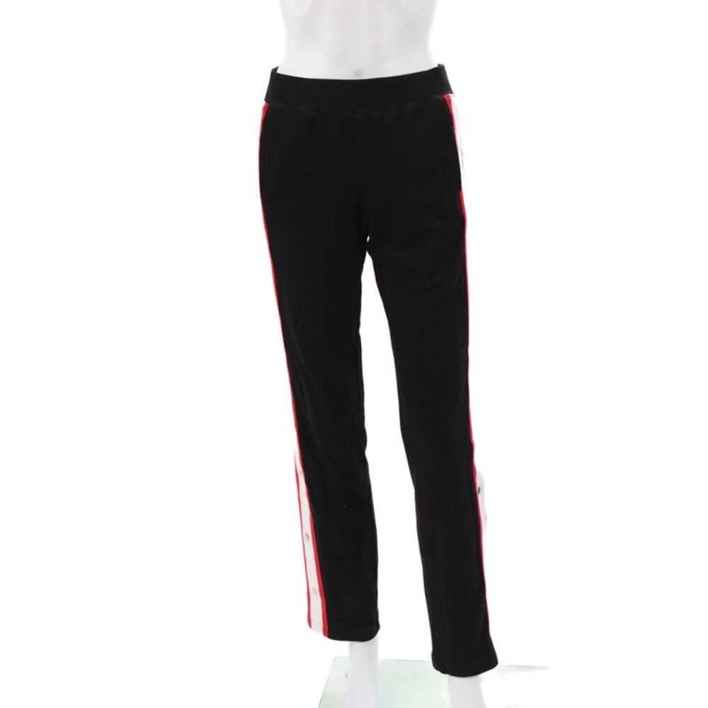 Pam & Gela Womens Black Cotton Sweatpants Size S